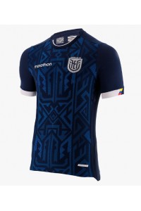 Fotbalové Dres Ekvádor Venkovní Oblečení MS 2022 Krátký Rukáv